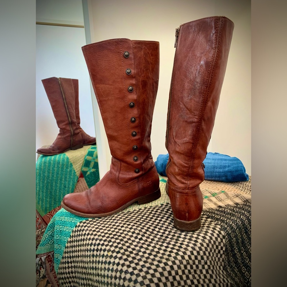 Frye Melissa Military Tall 6B / Bottes Frye Melissa 6B